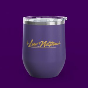 Luv Nation Wine Tumbler, 12oz