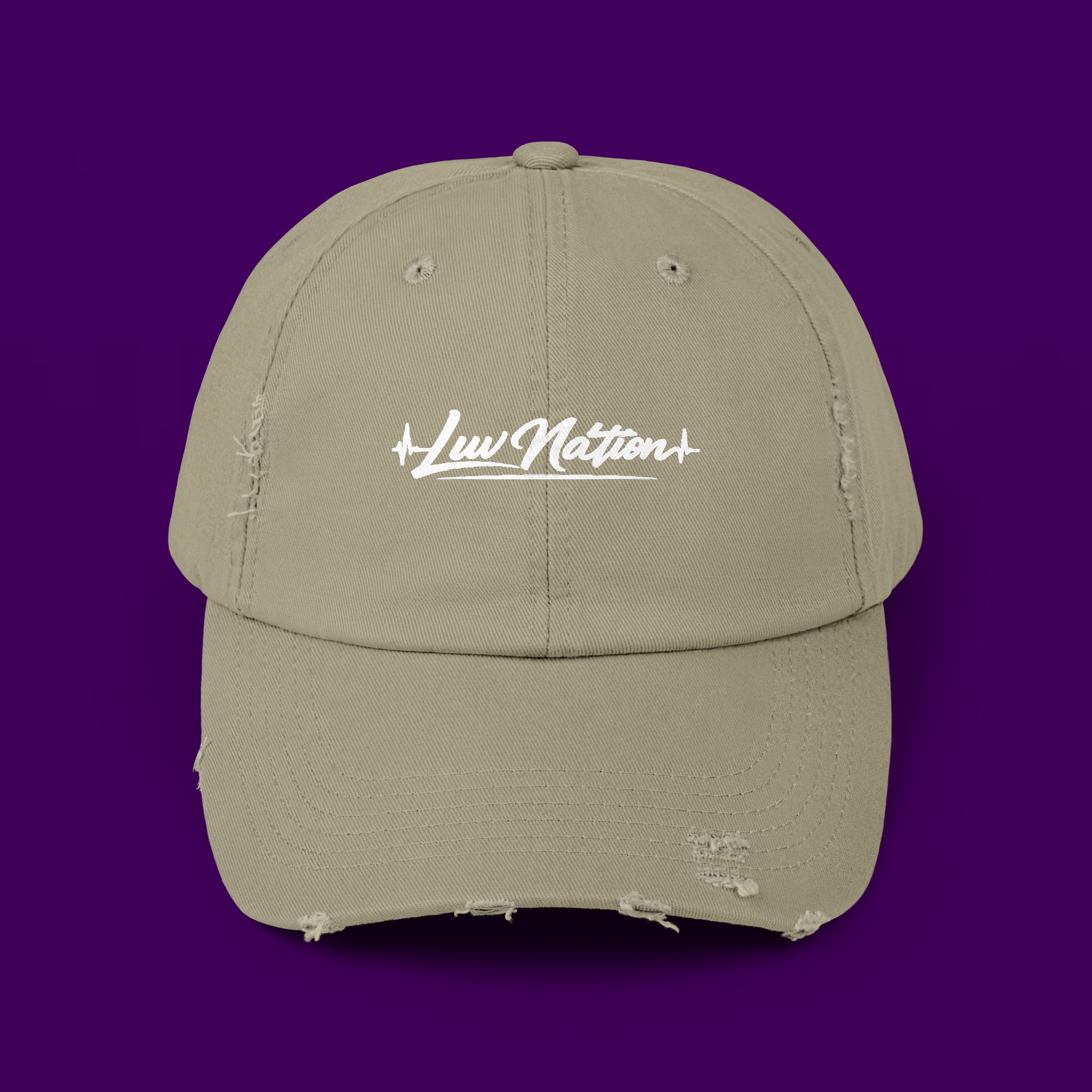 Luv Nation Distressed Cap
