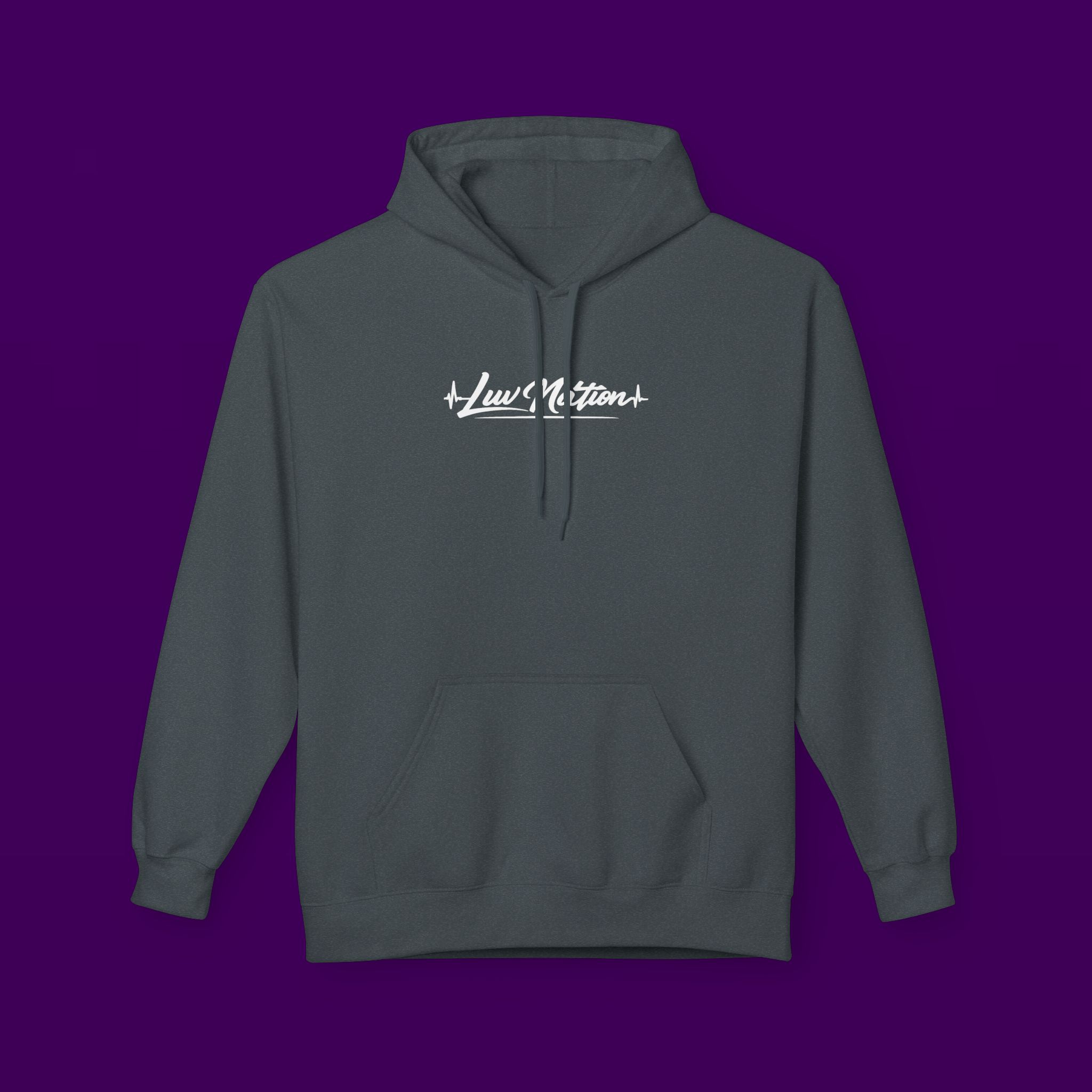 Luv Nation Midweight Softstyle Fleece Hoodie
